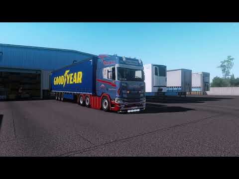 Goodyear Event 9 - Bordeaux to Lyon - Scania R560 - Peter Wouters