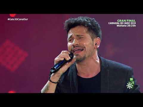 David de María- Precisamente ahora- gala 30 anviersario canal sur