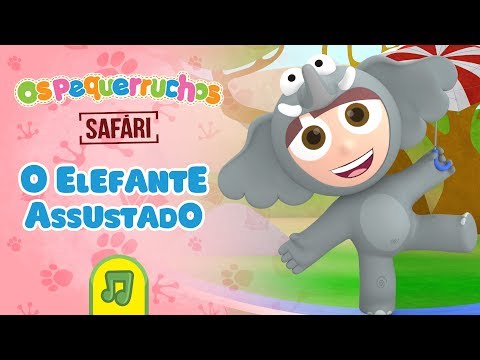 Os Pequerruchos - O Elefante Assustado [DVD Safári]