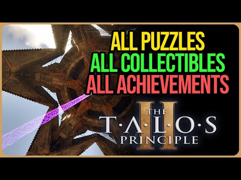 The Talos Principle 2 100% Walkthrough Part 11 - Verdant Canyon