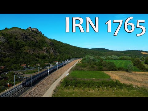 IRN 1765 (Timisoara Nord - Iasi) la plecare din statia Radna. #arad #train #romania #travel