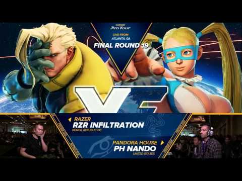 SFV: RZR Infiltration vs PH Nando - Final Round 19 Top 8 - CPT 2016