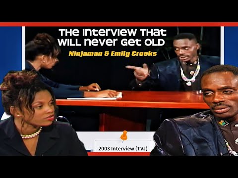 The Interview That Will Never Get Old. Ninjaman and Emily Crooks Viral Video. #ninjaman #emilycrooks