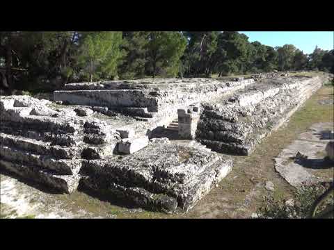 Altar of Hieron, Park of Neapolis, Syracuse, Sicily, Italy, Europe