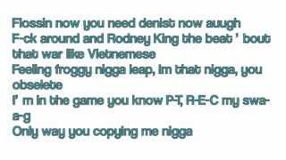 Tyga Ft. Honey Cocaine Heisman Part 1 LYRICS