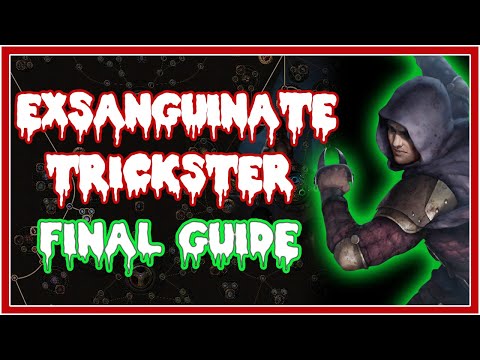 Low Life Trickster Exsanguinate Build Guide [Path of Exile 3.14]