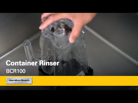Hamilton Beach BCR100R Commercial Blender Rinser, 64 oz Capacity, Faucet Connected, No Electricity 2 image