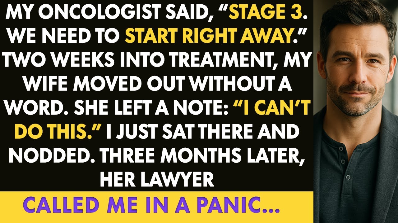 My Wife Left Me During Cancer Treatment—Then Her Lawyer Called in a Panic