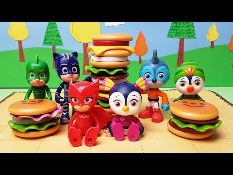 La TORRE degli HAMBURGER 🍔 I Top Wing sfidano i PJ Masks Super Pigiamini [Challenge]