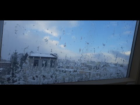 Puck pod śniegiem. Pierwszy śnieg przed zimą 2022/2023