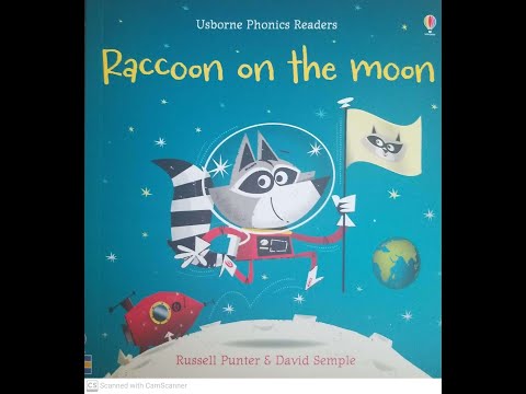 Read Aloud- Raccoon on the Moon by Russell Punter | Usborne Phonics Reader