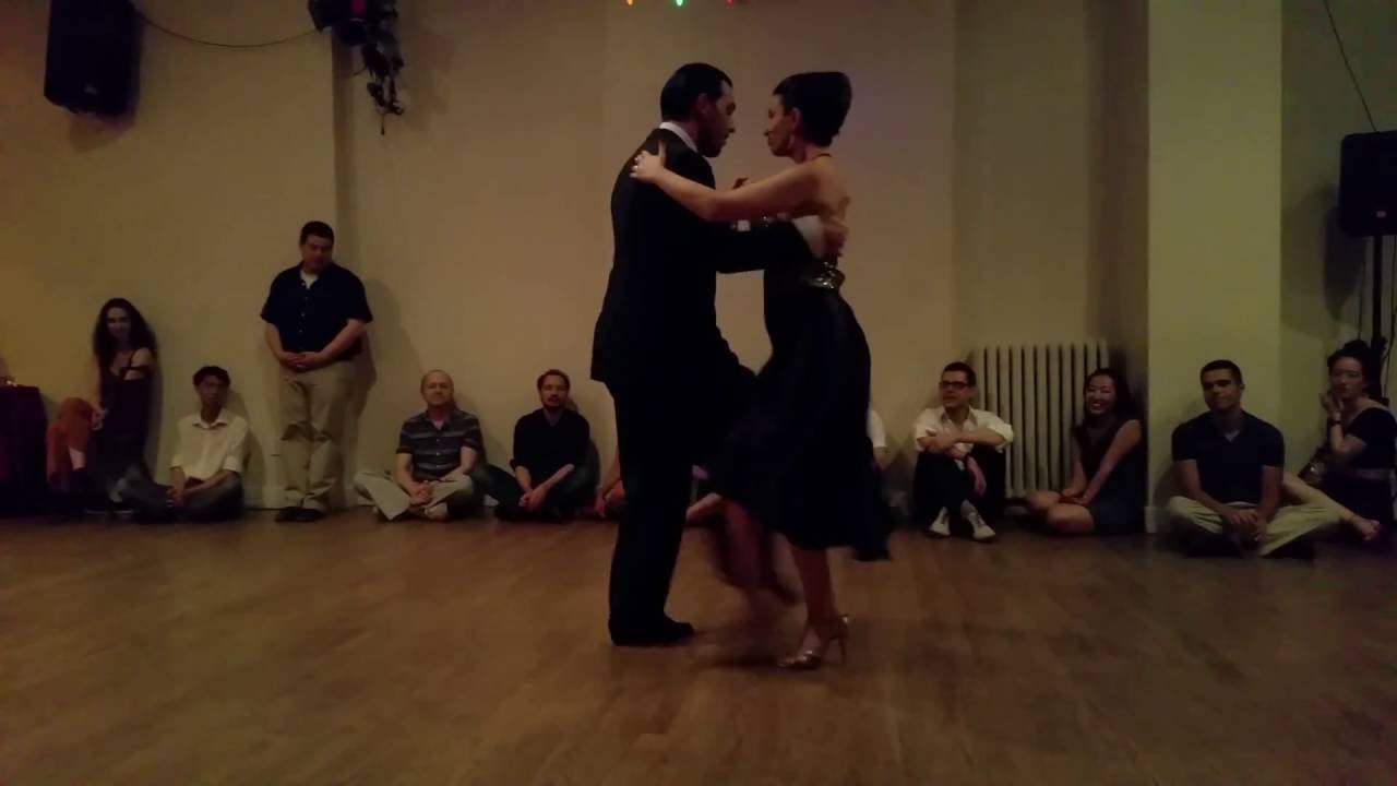 Argentine tango: Florencia Borgnia & Marcos Pereira - Milonga, vieja milonga