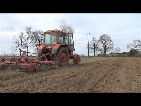 Uprwa i siew kukurydzy MTZ82