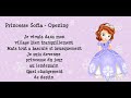Princesse Sofia - Opening (Lyrics)