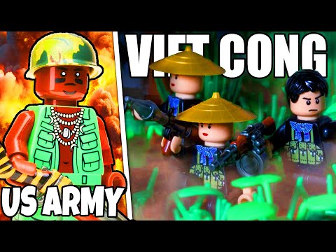 Building VIETNAM WAR Army in LEGO...