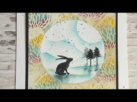 The Forest Hare and The Pods by Jo Rice , A Lavinia stamp tutorial #laviniastamps