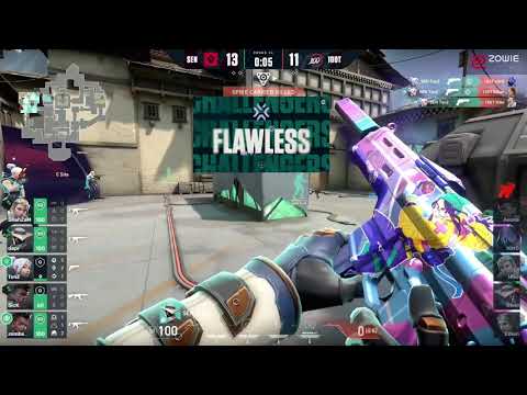 SEN TenZ Map-Winning Sheriff 4k vs 100T