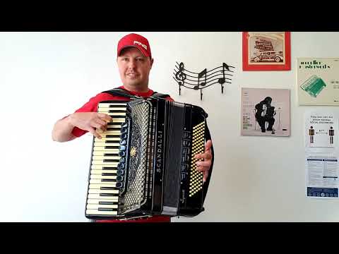 (SOLD!) - Scandalli Super VI - Double Tone Chamber - Video #2 (Carnegie Accordion Company)