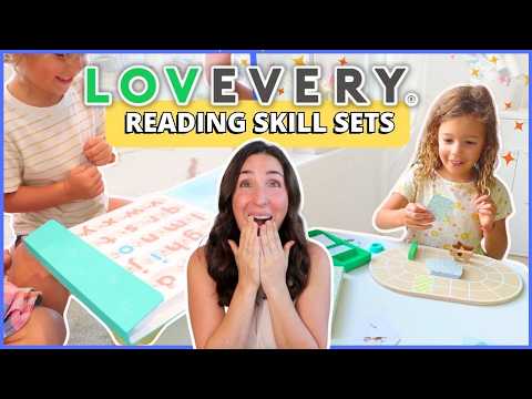 LOVEVERY READING SKILL SET REVIEW | Teaching Kids To Read | BEST PHONICS GAMES!