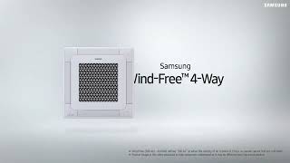 SAMSUNG Wind Free™ 4-way cassette