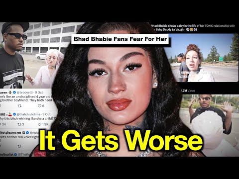 People Are WORRIED For Bhad Bhabie’s TOXIC Relationship