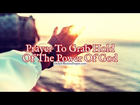Prayer To Grab Hold Of The Power Of God & Run Fiercely To Finish Your Race Video