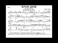 Autumn Leaves - James Morrison's Trombone Solo Transcription