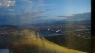 preview picture of video 'Landing in Mexico City Boeing 747 Combi'