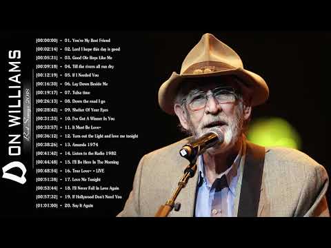 Don Williams Greatest Hits 2018 – Best Of Songs Don Williams – Don Williams Best Songs