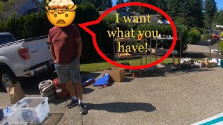 This Guy Wanted My Garage Sale Find | Olympia Part 2