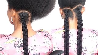 Simple and Classy Loose Braid Hairstyle Using Braid Extension /  stylish braid ideas for girls!