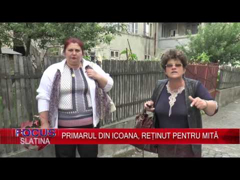 PRIMARUL DIN ICOANA, REȚINUT PENTRU MITĂ (27.05.2016)
