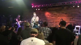 Aaron Lewis covers Chris Stapleton &quot;Whiskey and you&quot; at the pre-party at Johnny and June&#39;s 1/30/2016
