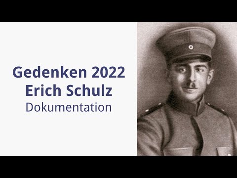 Erschlagen, erstochen erschossen - Dokumentation zur Gedenkveranstaltung Erich Schulz 25. April 2022