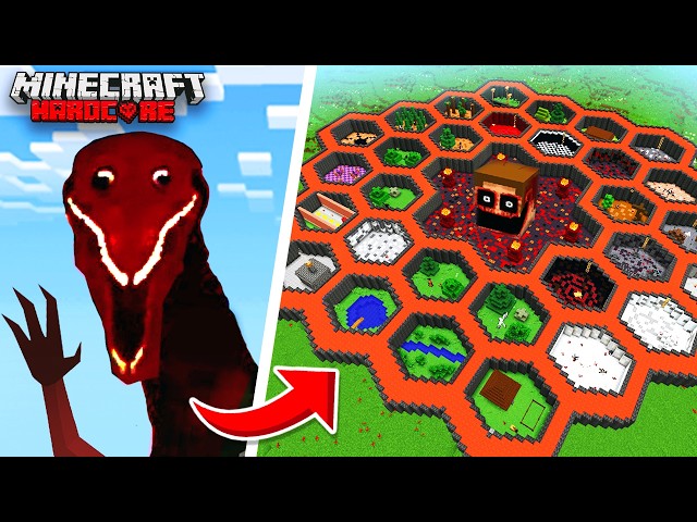 I trapped EVERY HORROR MOB in Minecraft 😱 SDDEFAULT Thumbnail