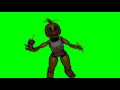 FNAF SFM Toy Chica Alternative Jumpscare GREEN SCREEN FREE TO USE