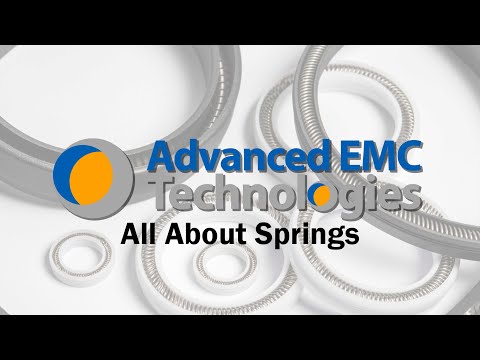 Canted Coil Springs: Stainless Steel, Hastelloy, Copper: Advanced EMC