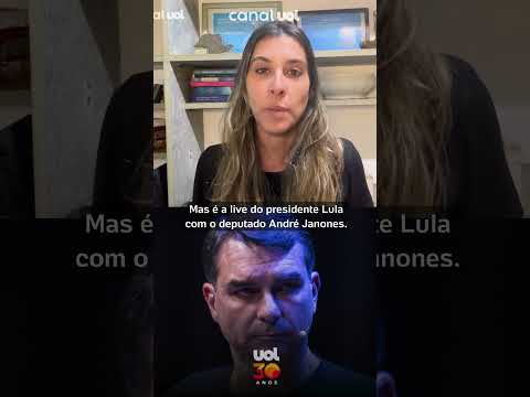 Flávio Bolsonaro cancela live em noite de estreia de Lula com Janones no YouTube