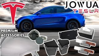 ASSEMBLING OUR JOWUA PREMIUM ACCESSORIES FOR TESLA MODEL Y!