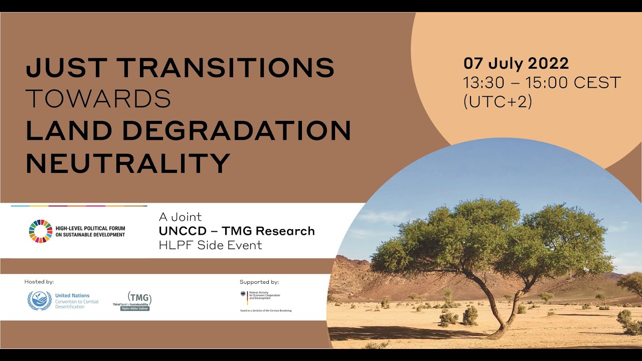 Just Transitions towards Land Degradation Neutrality