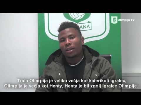Olimpija TV: Pogovor z Ezekielom Hentyjem ob odhodu v Lokomotivo