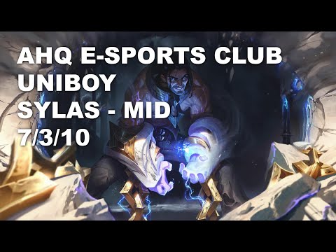 ahq e-Sports Club Uniboy Mid Sylas vs Fizz - KR Master Patch 10.8