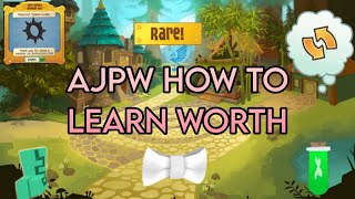 HOW TO LEARN WORTH IN ANIMAL JAM (AJPW)