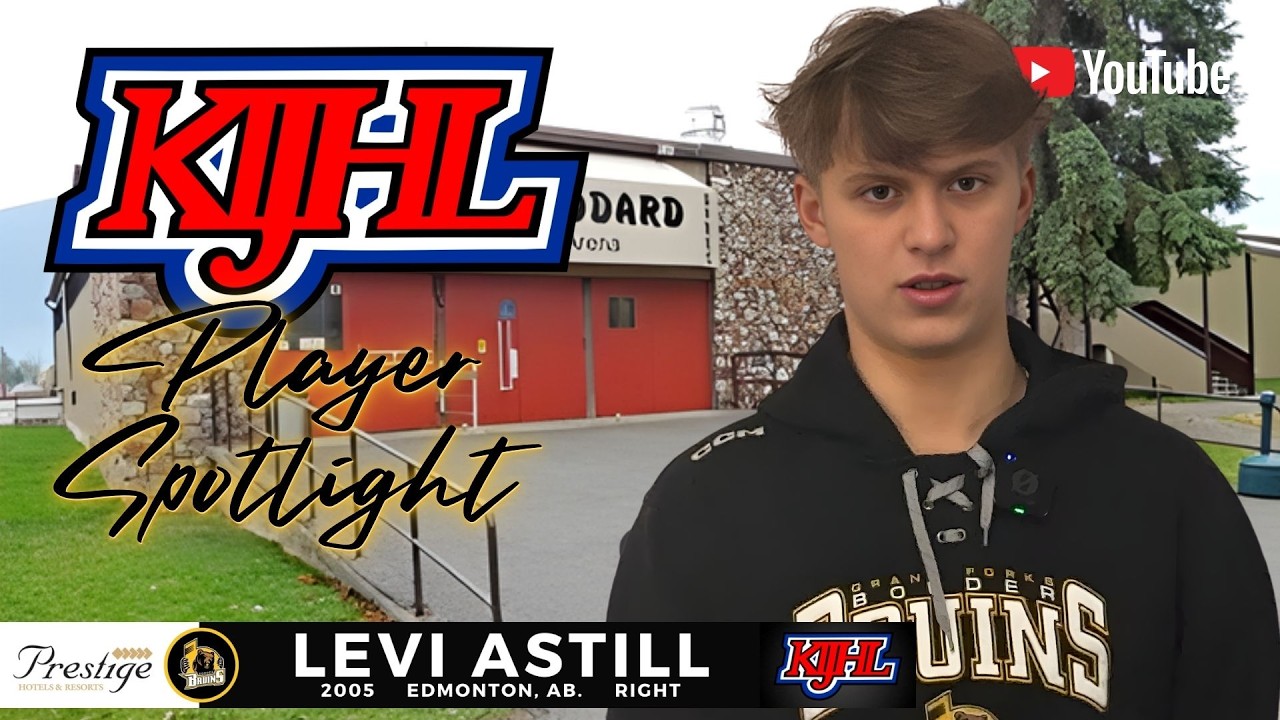 Player Spotlight - Grand Forks Border Bruins - Levi Astill