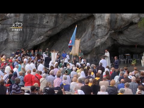 Messe de 10h à Lourdes du 25 août 2022