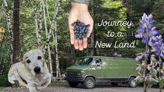 Solo vanlife on the remote coast