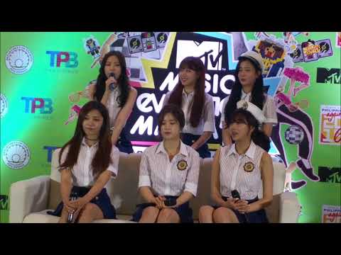 [20160624] APINK 에이핑크 - 2 of 3 Full Press Conference | MTV MUSIC EVOLUTION MANILA 2016