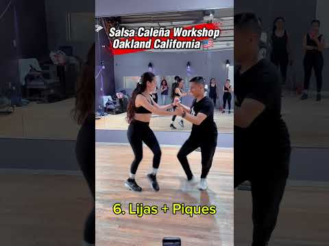 Salsa Caleña class in Oakland California 🇺🇸 #salsacaleña #salsa #caleña workshop