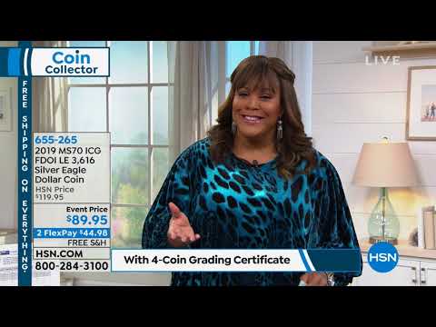 HSN | Coin Collector featuring New Releases 01.05.2019 - 01 AM