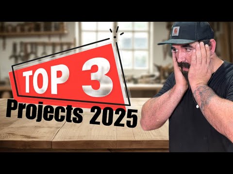 Die 3 besten Holzbearbeitungsprojekte ab 2025